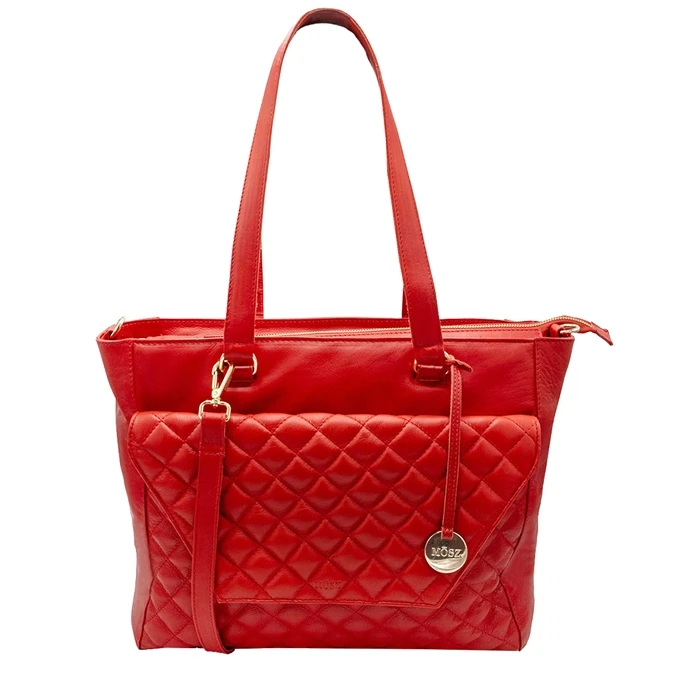 MÔSZ Denise Workbag 15,6" Quilted Red 1 MÔSZ Denise Workbag 15,6" Quilted Red