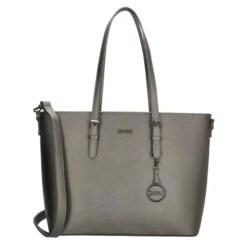 Charm London Birmingham Shopper 15.6 Inch Pewter