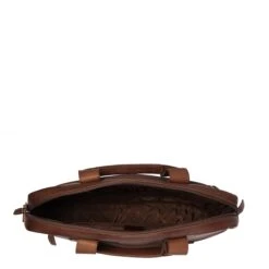 The Chesterfield Brand Calvi Laptoptas 15.6'' Brown -Ospre Koffers Winkel image 12845