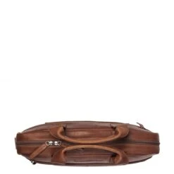 The Chesterfield Brand Calvi Laptoptas 15.6'' Brown -Ospre Koffers Winkel image 12846