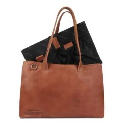 Plevier Jura Dames Laptoptas 15.6'' Cognac -Ospre Koffers Winkel image 12912