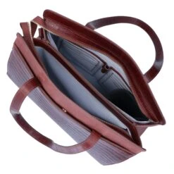 LouLou Essentiels 04Laptopbag Classy Croc Cacao -Ospre Koffers Winkel image 13056