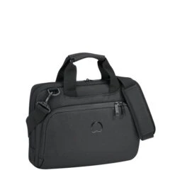 Delsey Esplanade 1-Vaks Aktetas 13,3'' Deep Black -Ospre Koffers Winkel image 13149