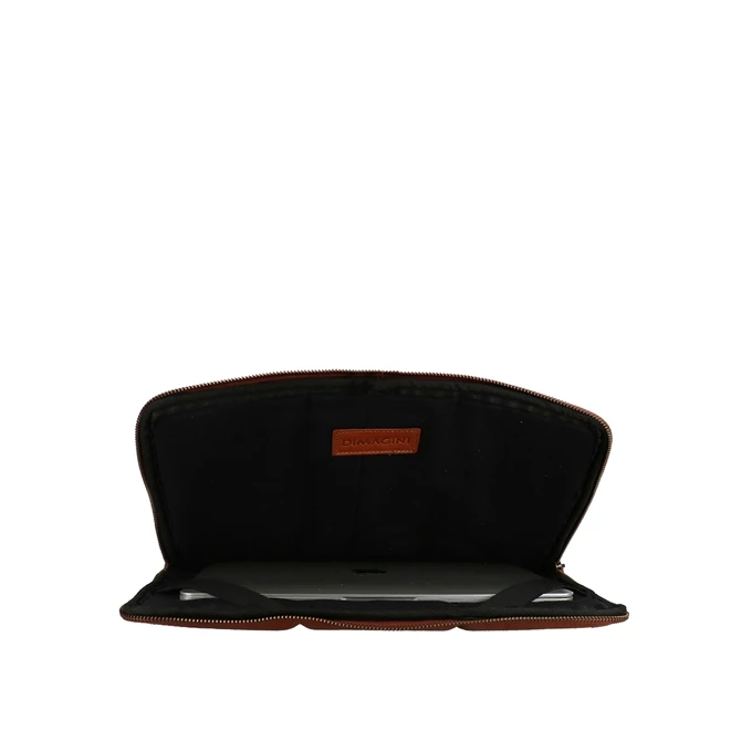 DIMAGINI Ava Padded Laptop Sleeve 15-16" Cognac 7 DIMAGINI Ava Padded Laptop Sleeve 15-16" Cognac - Afbeelding 7