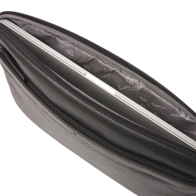 Castelijn & Beerens Onyx Lima Laptopsleeve 13'' Zwart 4 Castelijn & Beerens Onyx Lima Laptopsleeve 13'' Zwart - Afbeelding 4