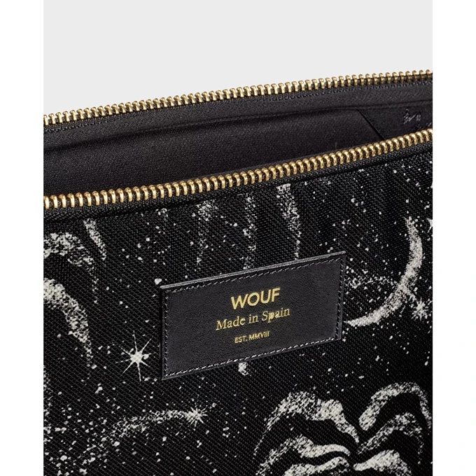 Wouf Eclipse Laptophoes 13" Black 5 Wouf Eclipse Laptophoes 13" Black - Afbeelding 5