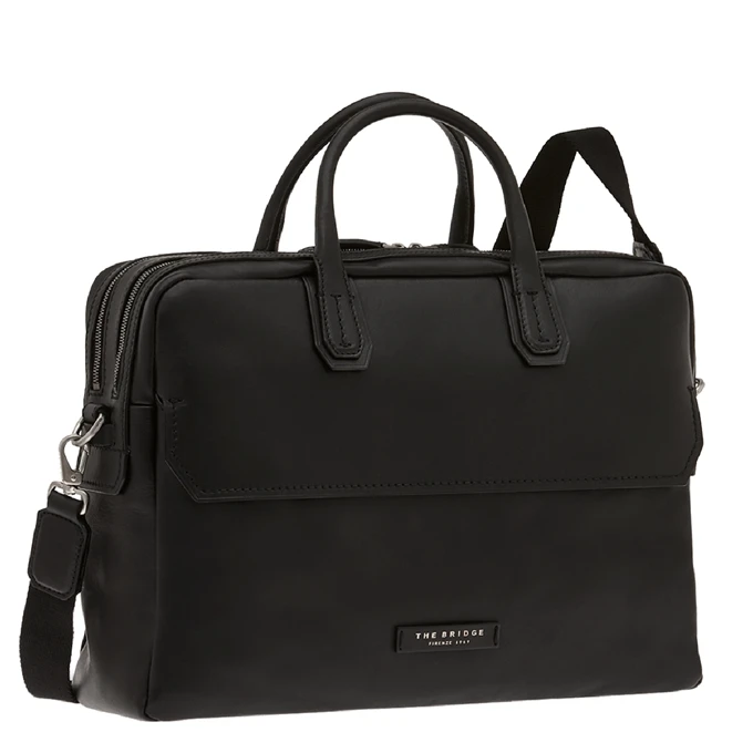 The Bridge Williamsburg Briefcase L Black 1 The Bridge Williamsburg Briefcase L Black