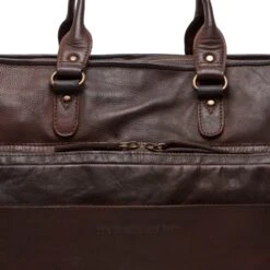The Chesterfield Brand Rimini Laptoptas Bruin -Ospre Koffers Winkel image 13901