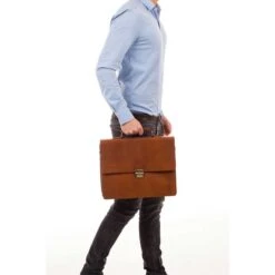 Burkely Vintage Dean Briefcase Cognac 21 Burkely Vintage Dean Briefcase Cognac -Ospre Koffers Winkel image 13918
