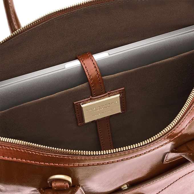 The Bridge Story Donna Briefcase Brown 3 The Bridge Story Donna Briefcase Brown - Afbeelding 3