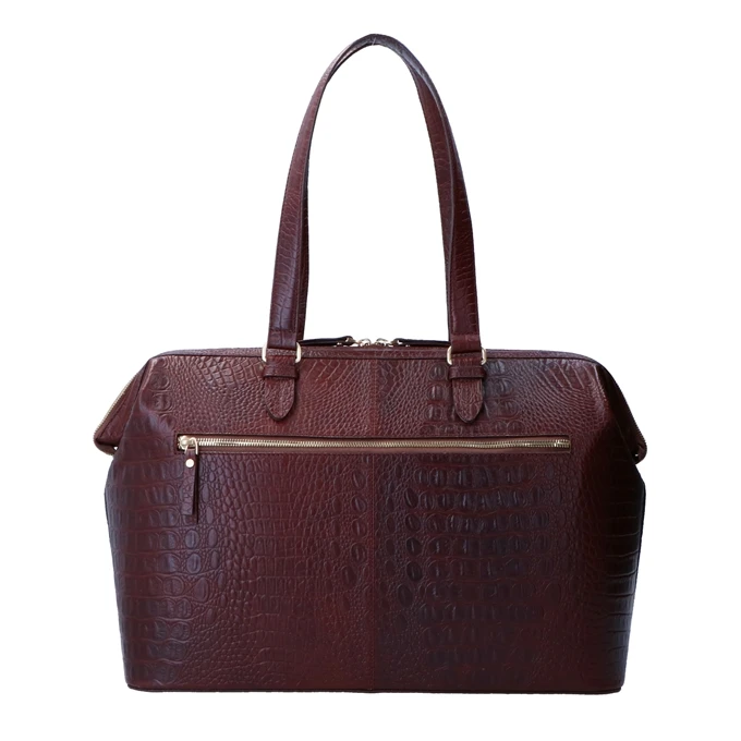 FMME. Christy 15.6 Croco Brown 3 FMME. Christy 15.6 Croco Brown - Afbeelding 3