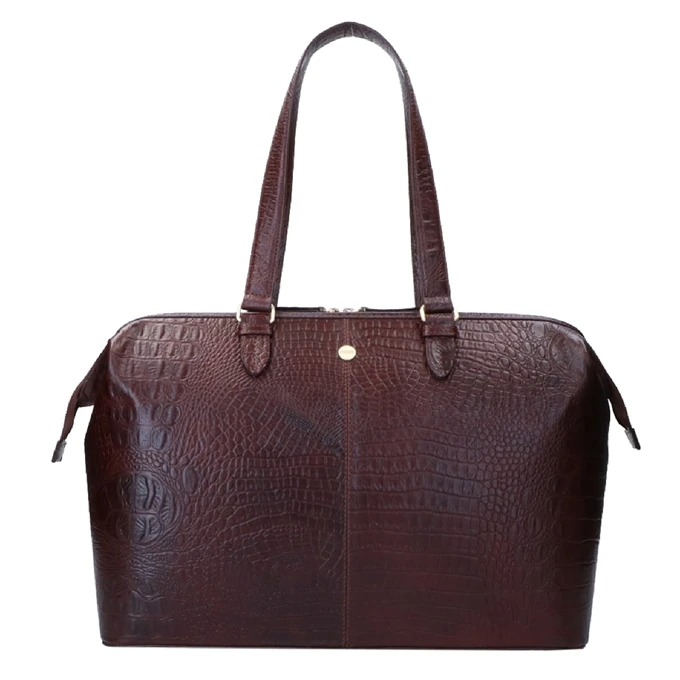 FMME. Christy 15.6 Croco Brown 9 FMME. Christy 15.6 Croco Brown - Afbeelding 9