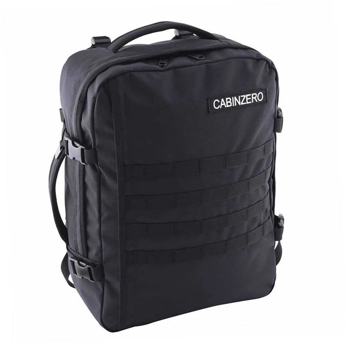 CabinZero Military 36L Lightweight Cabin Bag Absolute Black 5 CabinZero Military 36L Lightweight Cabin Bag Absolute Black - Afbeelding 5