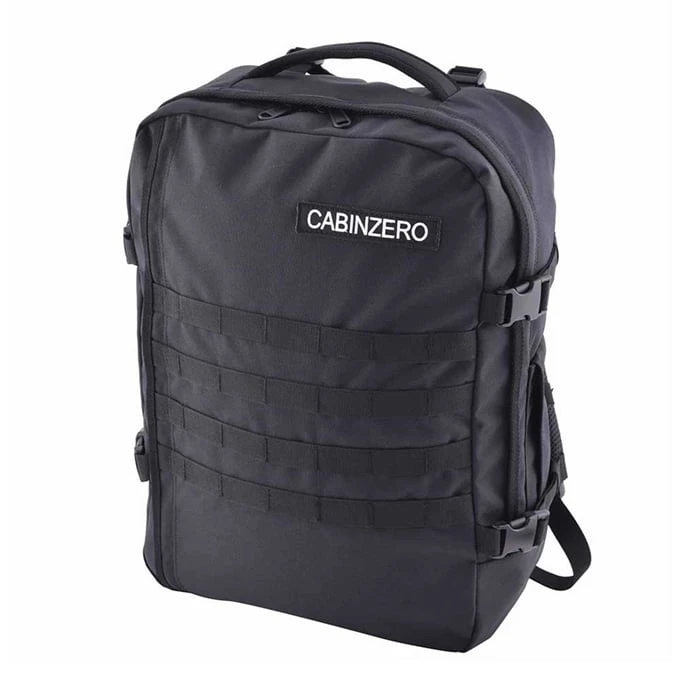 CabinZero Military 36L Lightweight Cabin Bag Absolute Black 6 CabinZero Military 36L Lightweight Cabin Bag Absolute Black - Afbeelding 6