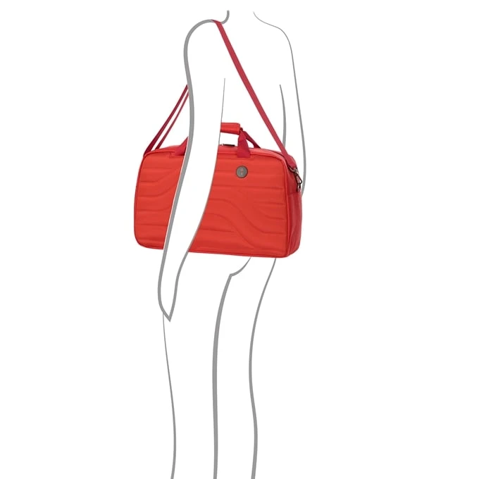 Bric's Ulisse Weekender Red 2 Bric's Ulisse Weekender Red - Afbeelding 2