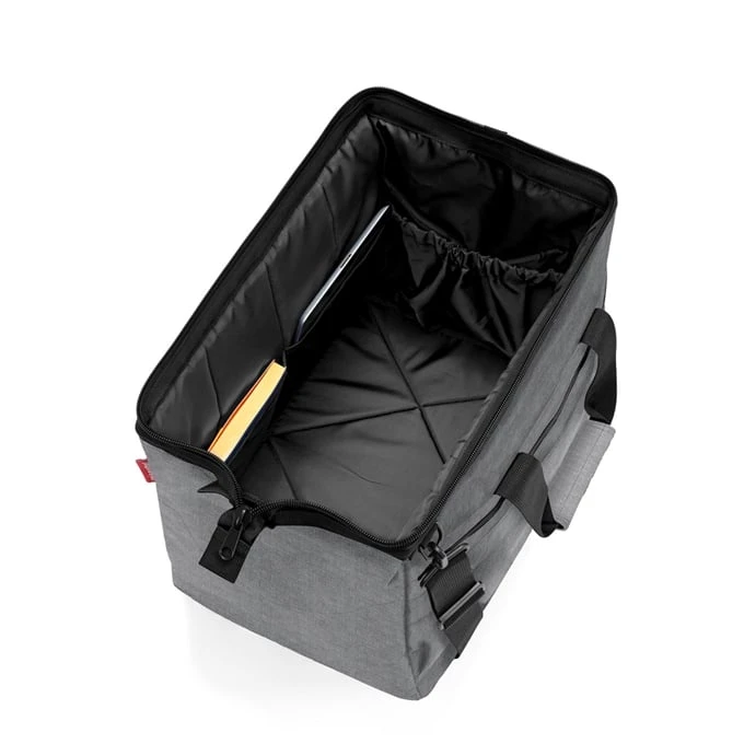 Reisenthel Travelling Allrounder L Pocket Twist Silver 3 Reisenthel Travelling Allrounder L Pocket Twist Silver - Afbeelding 3