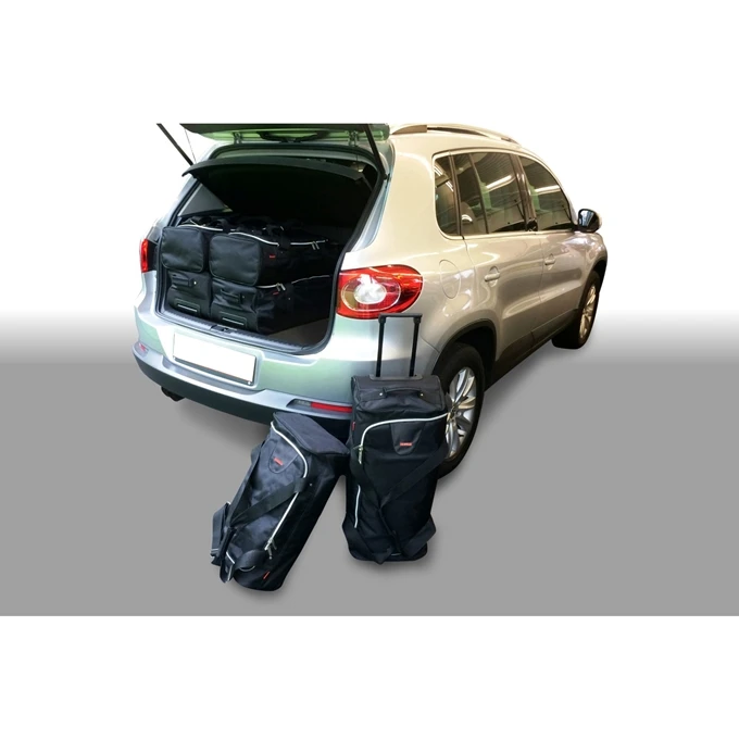 Car-Bags Volkswagen Tiguan (5N) 2007-2015 Laadvloer Hoog 2 Car-Bags Volkswagen Tiguan (5N) 2007-2015 Laadvloer Hoog - Afbeelding 2