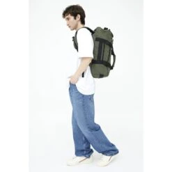 Lefrik Wanderer Duffle Vandra Dark Sage Ripstop -Ospre Koffers Winkel image 16336