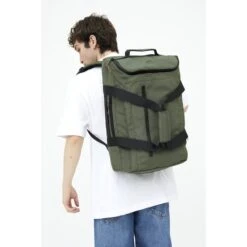 Lefrik Wanderer Duffle Vandra Dark Sage Ripstop -Ospre Koffers Winkel image 16337