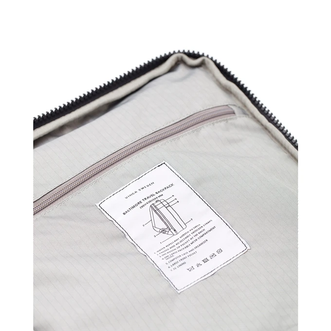 Vinga Sweden Baltimore Reis Rugtas Beige 5 Vinga Sweden Baltimore Reis Rugtas Beige - Afbeelding 5