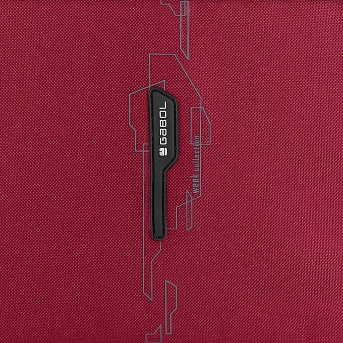 Gabol Week Eco Travel Bag Red 5 Gabol Week Eco Travel Bag Red - Afbeelding 5