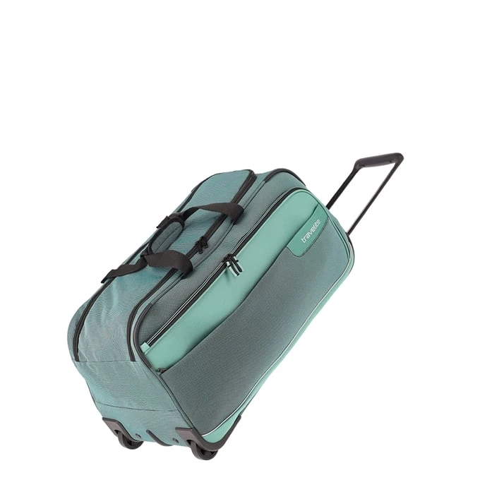 Travelite Viia Trolley Travelbag Green 1 Travelite Viia Trolley Travelbag Green