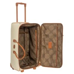 Bric's Firenze Holdall With Wheels 72 Cream -Ospre Koffers Winkel image 16952