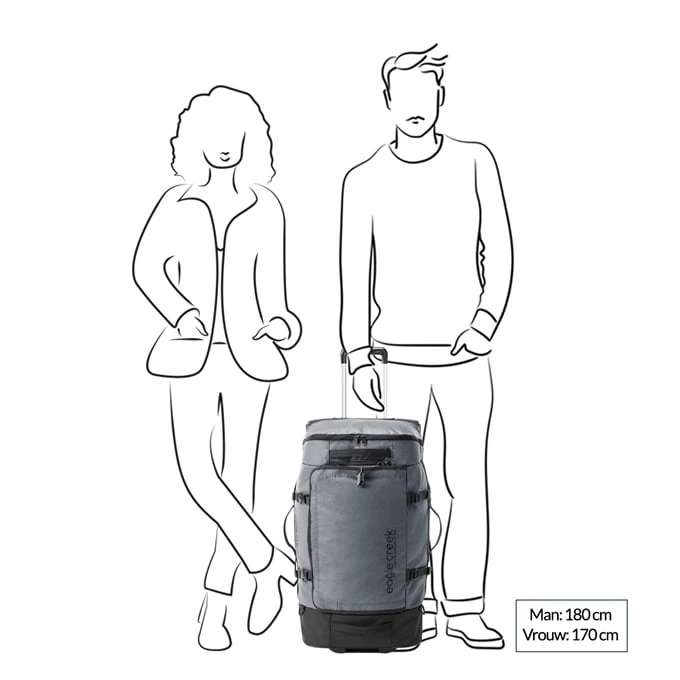 Eagle Creek Cargo Hauler XT Wheeled Duffel 90L/29" Glacier Blue 2 Eagle Creek Cargo Hauler XT Wheeled Duffel 90L/29" Glacier Blue - Afbeelding 2