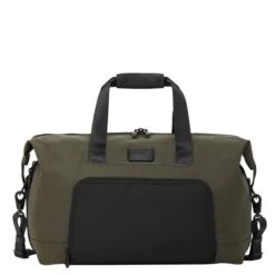 Tumi Alpha Double EXPansion Satchel Olive Night