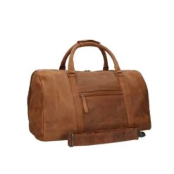 Travelbags The Base Leather Weekender Cognac 6 Travelbags The Base Leather Weekender Cognac -Ospre Koffers Winkel image 17421