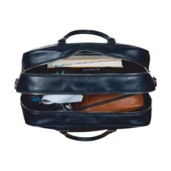 Leonhard Heyden Montreal Business Travel Bag Navy Blue -Ospre Koffers Winkel image 17700