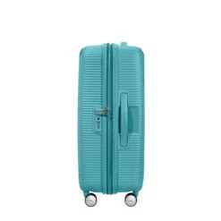 American Tourister Soundbox Spinner 67 Expandable Turquoise Tonic -Ospre Koffers Winkel image 1786