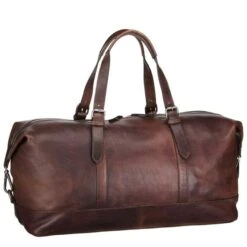 Leonhard Heyden Roma Travel Bag Dark Brown
