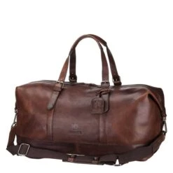 Leonhard Heyden Roma Travel Bag Dark Brown 10 Leonhard Heyden Roma Travel Bag Dark Brown -Ospre Koffers Winkel image 18283
