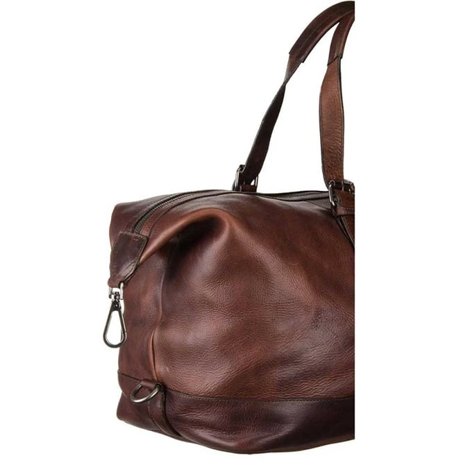 Leonhard Heyden Roma Travel Bag Dark Brown 6 Leonhard Heyden Roma Travel Bag Dark Brown - Afbeelding 6