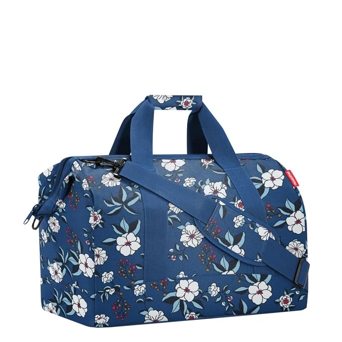 Reisenthel Travelling Allrounder L Garden Blue 1 Reisenthel Travelling Allrounder L Garden Blue