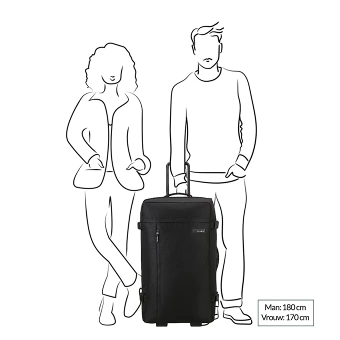 Samsonite Roader Duffle/Wheels 79 Radiant Yellow 2 Samsonite Roader Duffle/Wheels 79 Radiant Yellow - Afbeelding 2