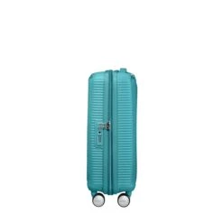 American Tourister Soundbox Spinner 55 Expandable Turquoise Tonic -Ospre Koffers Winkel image 1947