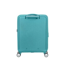 American Tourister Soundbox Spinner 55 Expandable Turquoise Tonic -Ospre Koffers Winkel image 1950