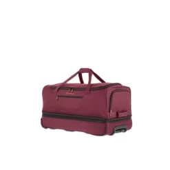 Travelite Basics Wheeled Duffle 70 Expandable Dark Red -Ospre Koffers Winkel image 20390