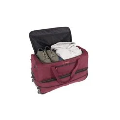 Travelite Basics Wheeled Duffle 70 Expandable Dark Red -Ospre Koffers Winkel image 20392