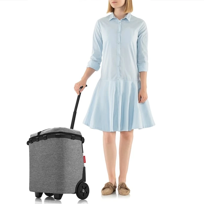 Reisenthel Shopping Carrycruiser Iso Twist Silver 2 Reisenthel Shopping Carrycruiser Iso Twist Silver - Afbeelding 2