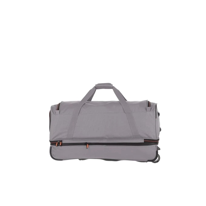 Travelite Basics Wheeled Duffle 70 Expandable Grey 3 Travelite Basics Wheeled Duffle 70 Expandable Grey - Afbeelding 3