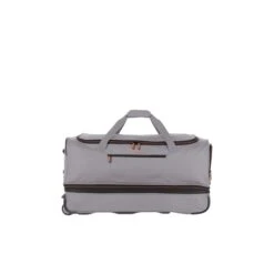 Travelite Basics Wheeled Duffle 70 Expandable Grey 18 Travelite Basics Wheeled Duffle 70 Expandable Grey -Ospre Koffers Winkel image 20406