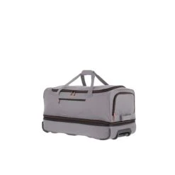 Travelite Basics Wheeled Duffle 70 Expandable Grey 19 Travelite Basics Wheeled Duffle 70 Expandable Grey -Ospre Koffers Winkel image 20407