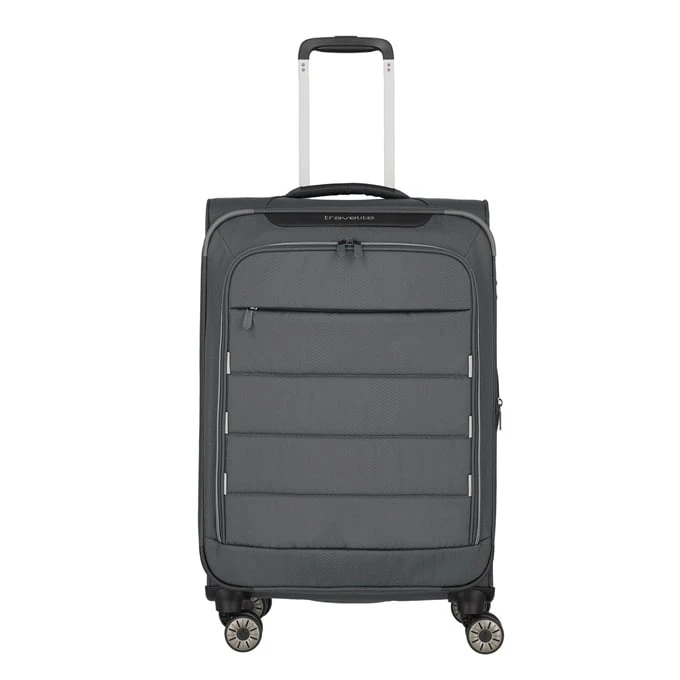 Travelite Skaii 4 Wheel Trolley M Expandable Anthracite 1 Travelite Skaii 4 Wheel Trolley M Expandable Anthracite