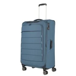 Travelite Skaii 4 Wheel Trolley L Expandable Blue -Ospre Koffers Winkel image 20531