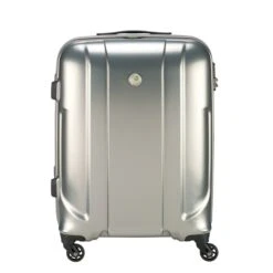 Princess Traveller Sumatra TSA Recycled PET Cabin Trolley S Silver -Ospre Koffers Winkel image 2077