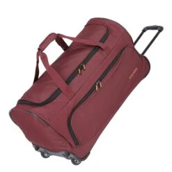 Travelite Basics Fresh Trolley Travel Bag 71 Dark Red