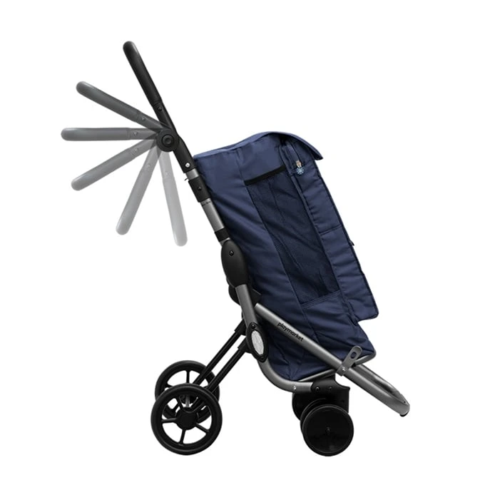 Playmarket Go Up Premium Boodschappentrolley Blauw 3 Playmarket Go Up Premium Boodschappentrolley Blauw - Afbeelding 3